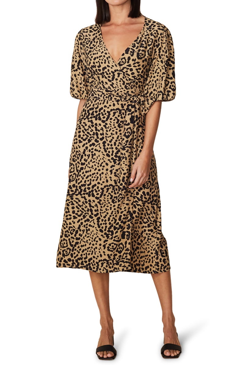 Best Wrap Dresses in Leopard, Floral, Polka Dot, \u0026 More